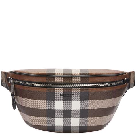 waist bag burberry|burberry cason check belt bag.